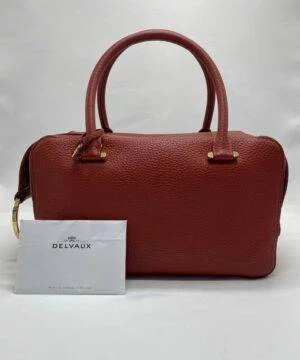 Delvaux Coolbox MM Red.
