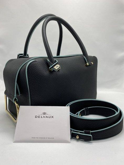 Delvaux Delvaux, Cool Box MM, BLACK