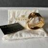 Delvaux gold colored metal bracelet . - Image 5