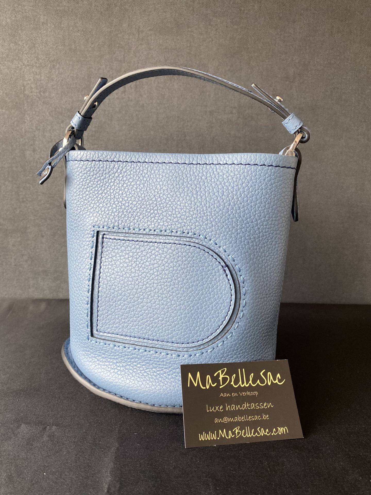 💖💖Sold💖💖 Metrocity mini bucket Very cute and trendy! Two way. Hand bag  and sling bag No major flaw only some hardware are tarnished. Genuine  leather, By Happy Anica