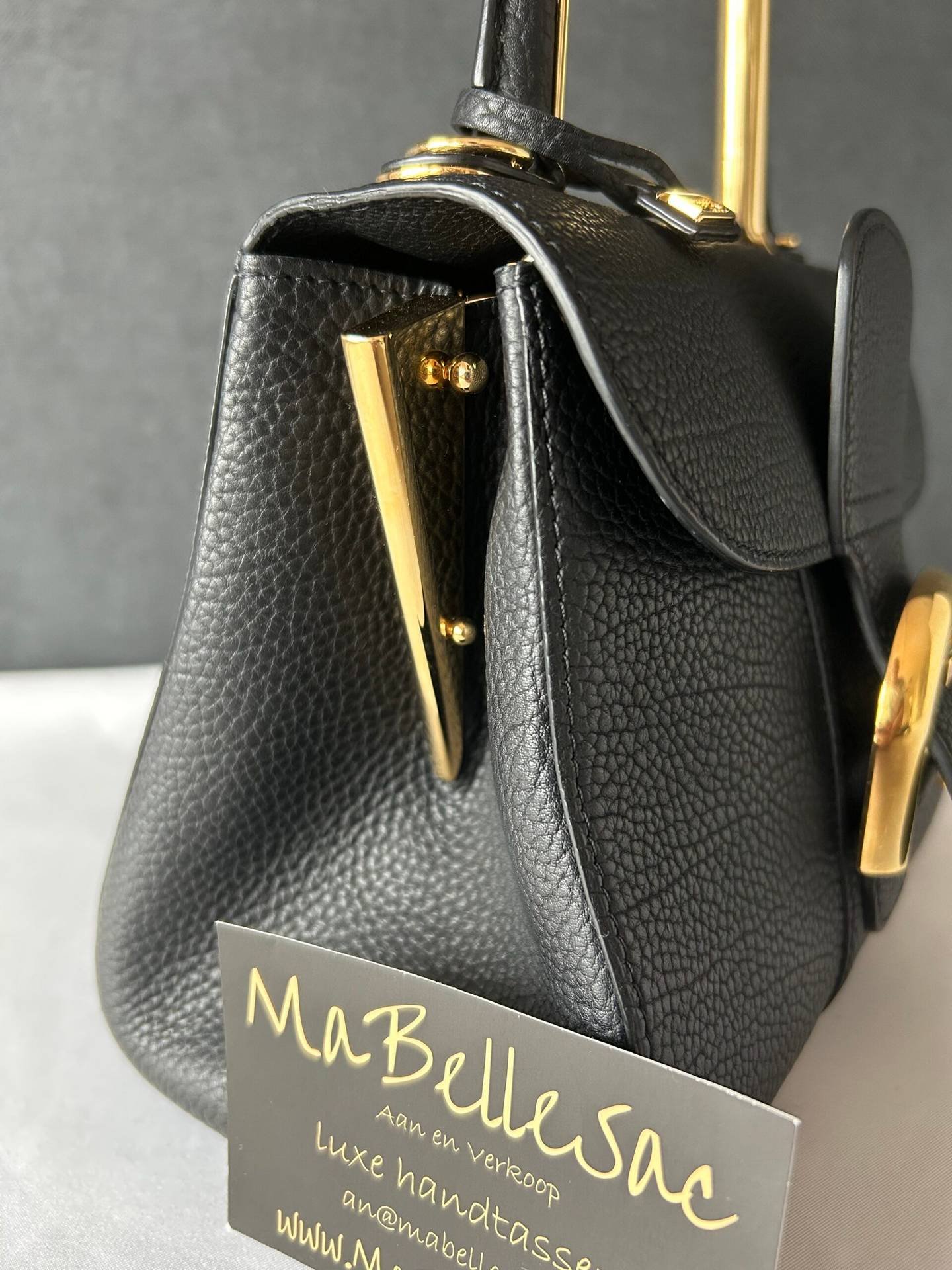 Delvaux Brillant mini Black - MaBelleSac