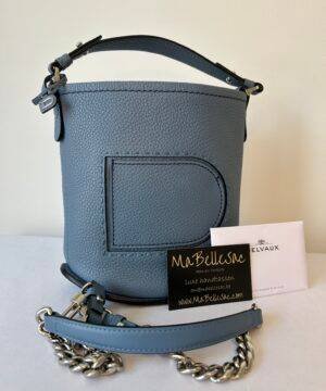 Madame mini leather crossbody bag Delvaux Orange in Leather - 20501921