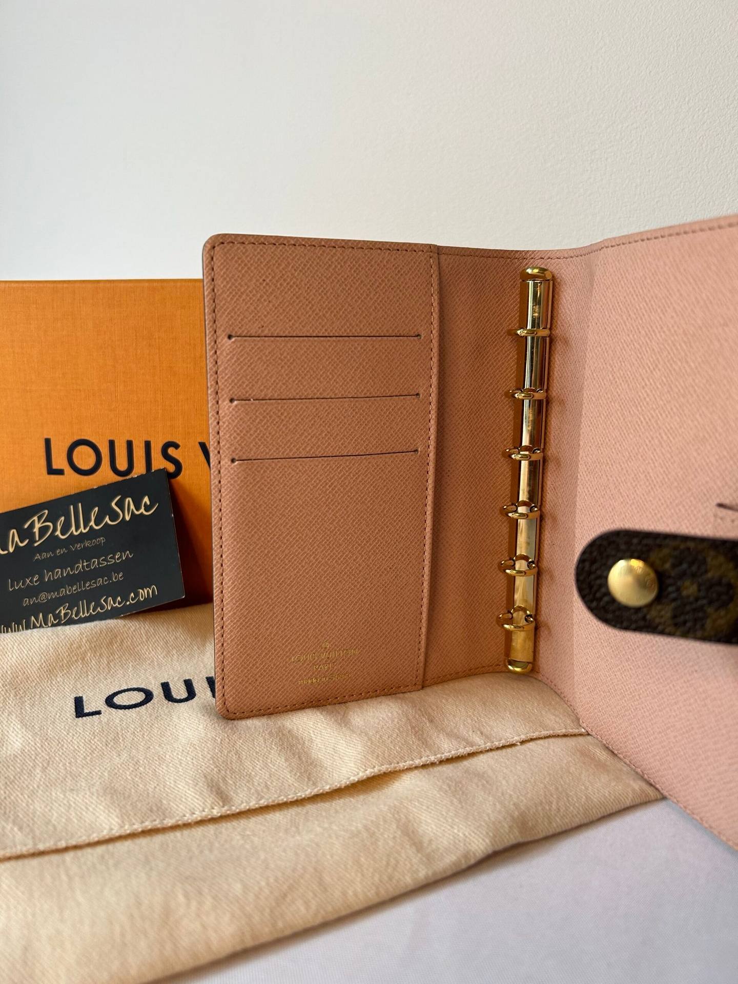 Louis Vuitton agenda cover - MaBelleSac