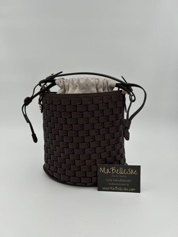 Delvaux Pin mini bucket Arsenal - Image 3