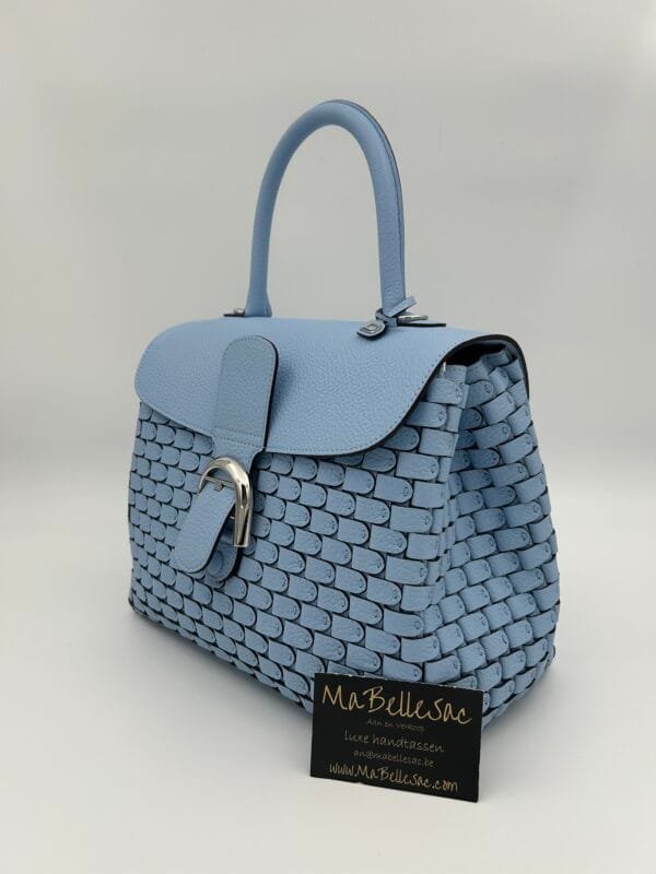 Delvaux Brillant MM Arsenal Azure - Afbeelding 7