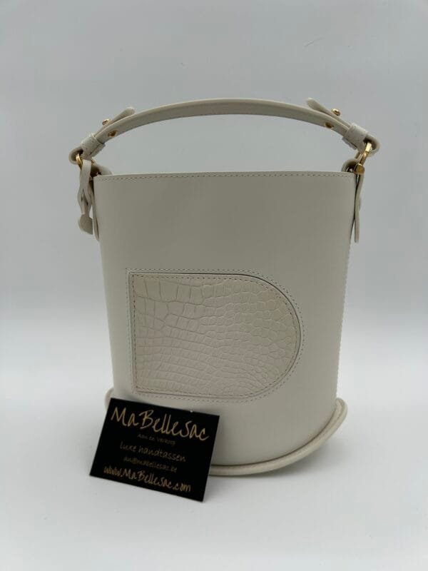 Delvaux Pin mini bucket bag croco - Image 3