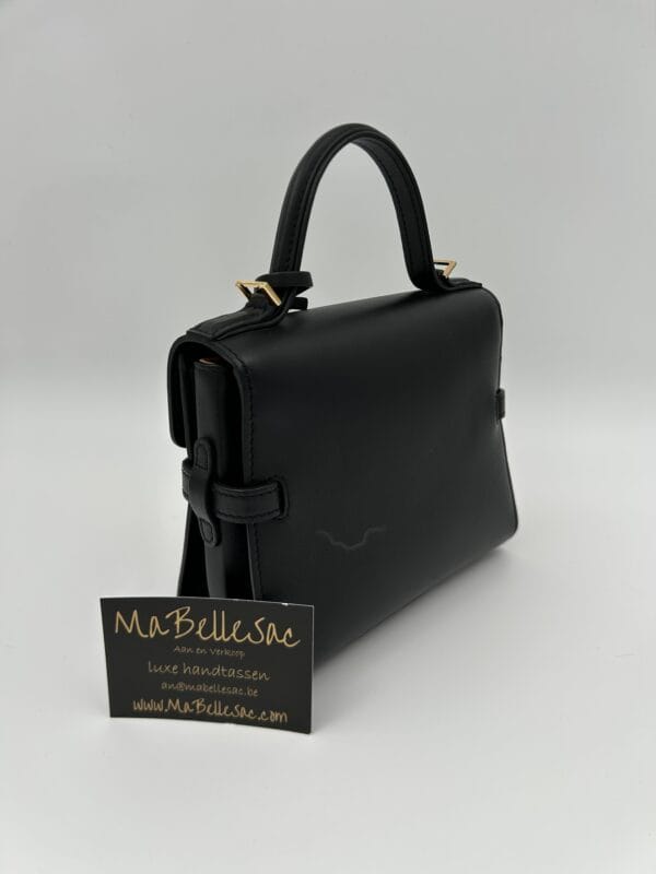 Delvaux Tempête Small zwart gemstone - Afbeelding 6