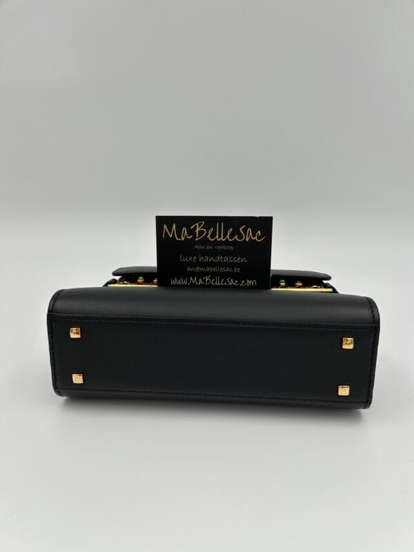 Delvaux Tempête Small zwart gemstone - Afbeelding 8