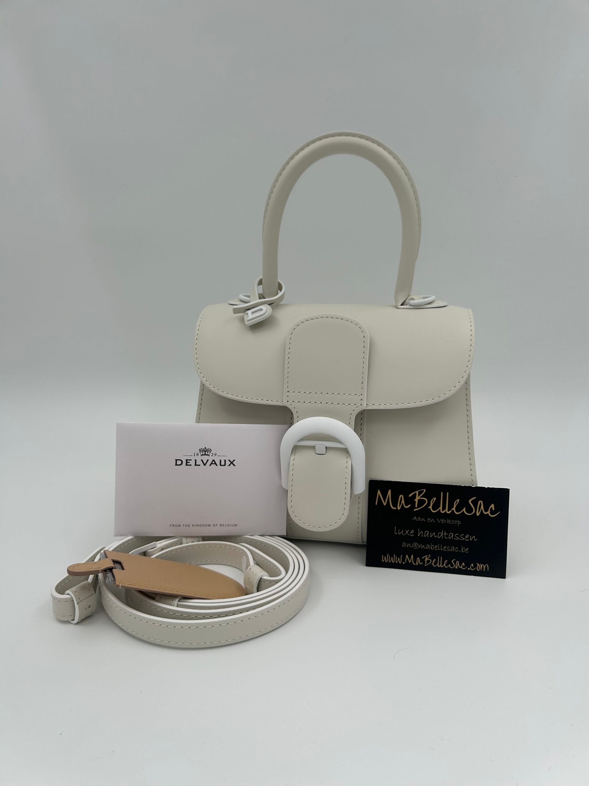 Delvaux Brillant Mini S Ivory