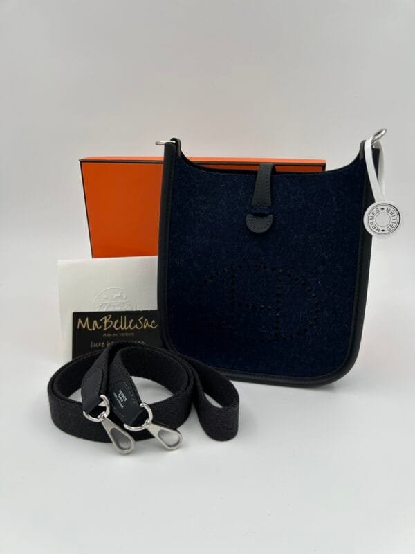 Hermès Evelyne 16 Bleu vilt