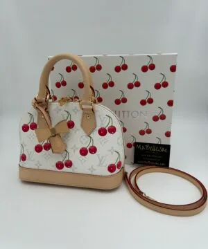 Louis Vuitton Alma BB Cherry
