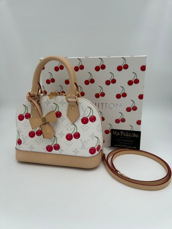 Louis Vuitton Alma BB Cherry