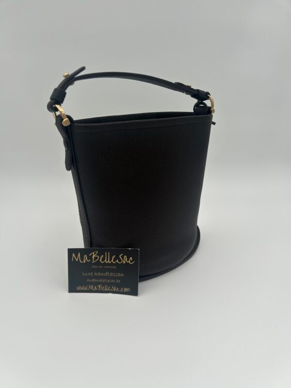 Delvaux Le Pin mini Bucket Gold Ebony - Afbeelding 5