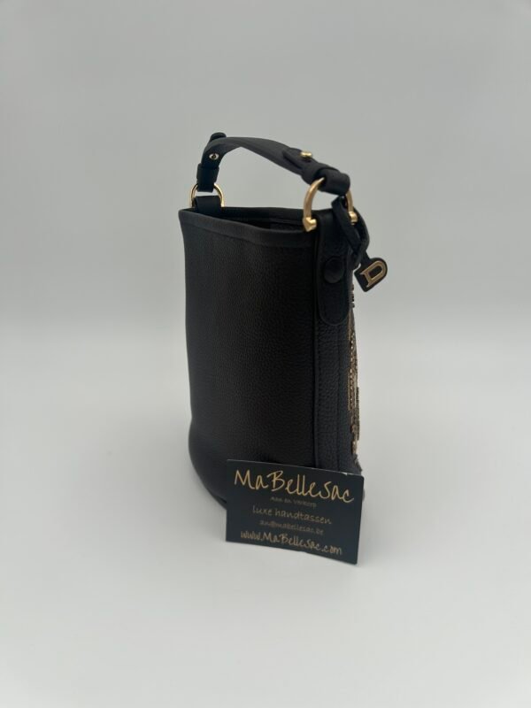 Delvaux Le Pin mini Bucket Gold Ebony - Afbeelding 6