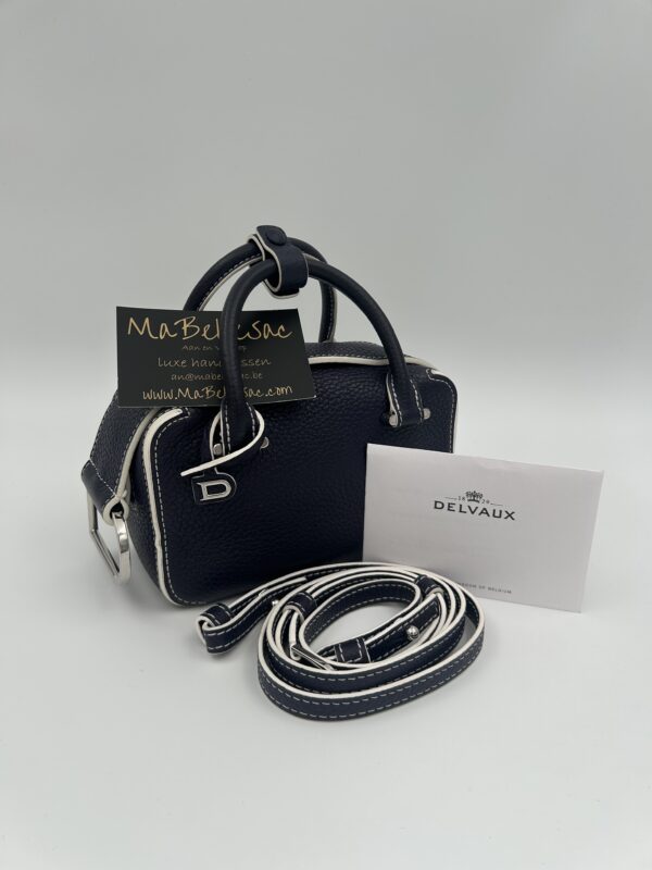 Delvaux Cool box nano Indigo