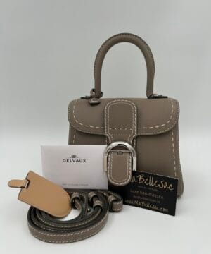 Delvaux Brillant Mini S Surpiqué