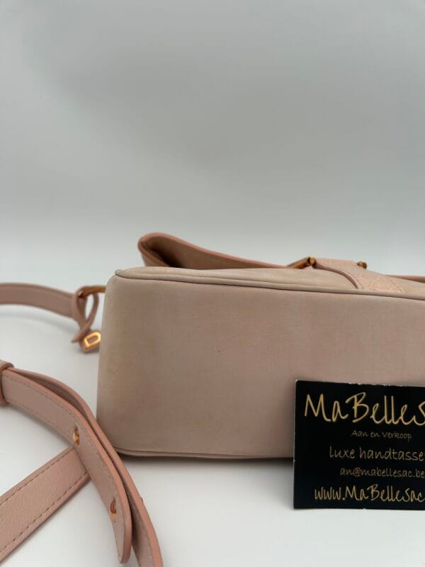 Delvaux Givry Pm Cheyenne / alligator Nude - Afbeelding 7