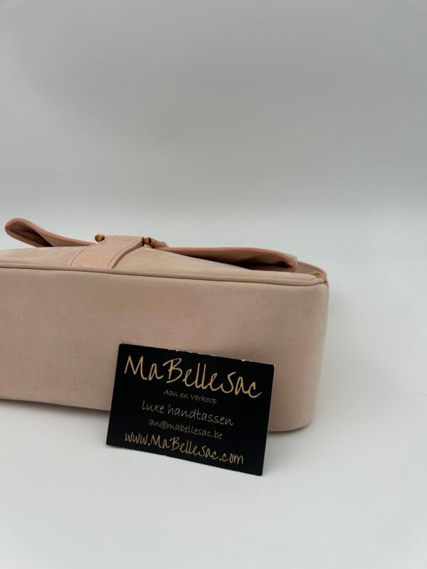 Delvaux Givry Pm Cheyenne / alligator Nude - Afbeelding 8