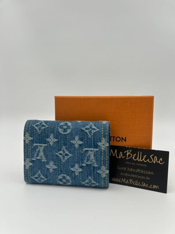 Louis Vuitton Victorine portefeuille denim - Afbeelding 3