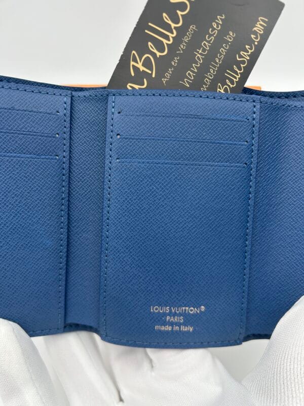 Louis Vuitton Victorine portefeuille denim - Afbeelding 4