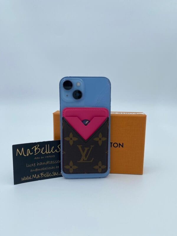 Louis Vuitton magnetische kaarthouder - Afbeelding 4