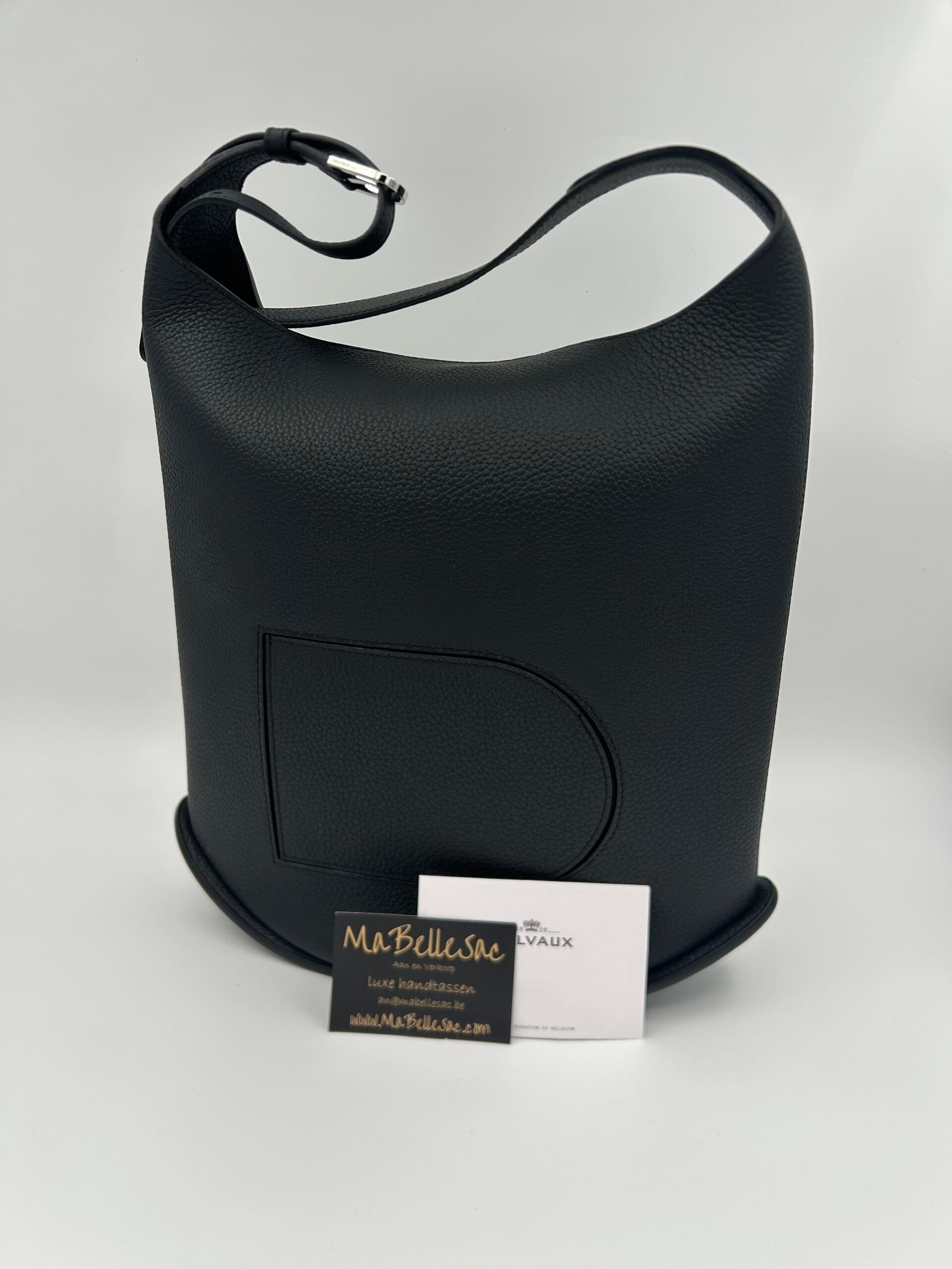 Delvaux Pin Hobo GM zwart