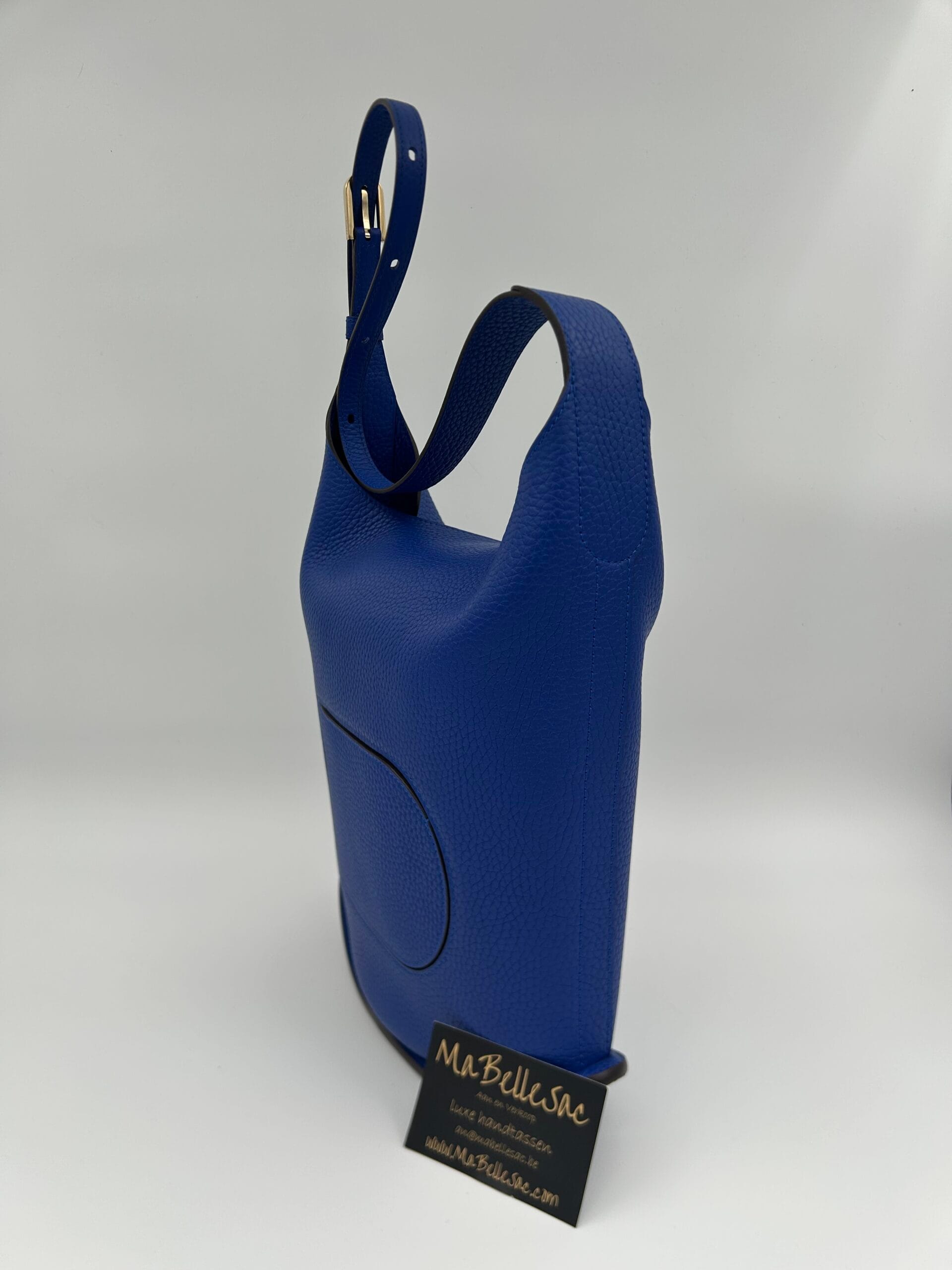 Delvaux Pin Hobo MM Outremer - Afbeelding 4