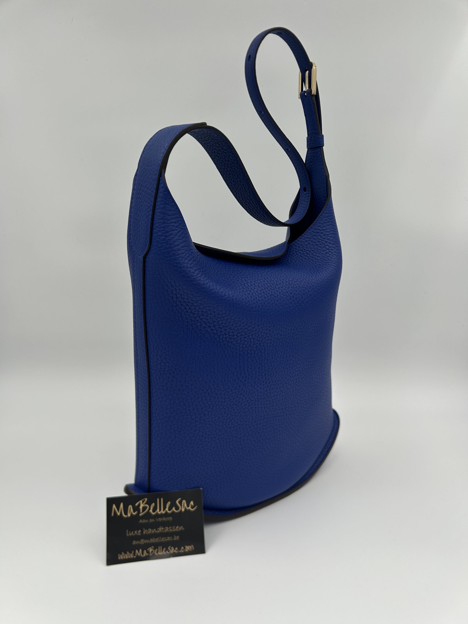Delvaux Pin Hobo MM Outremer - Afbeelding 5