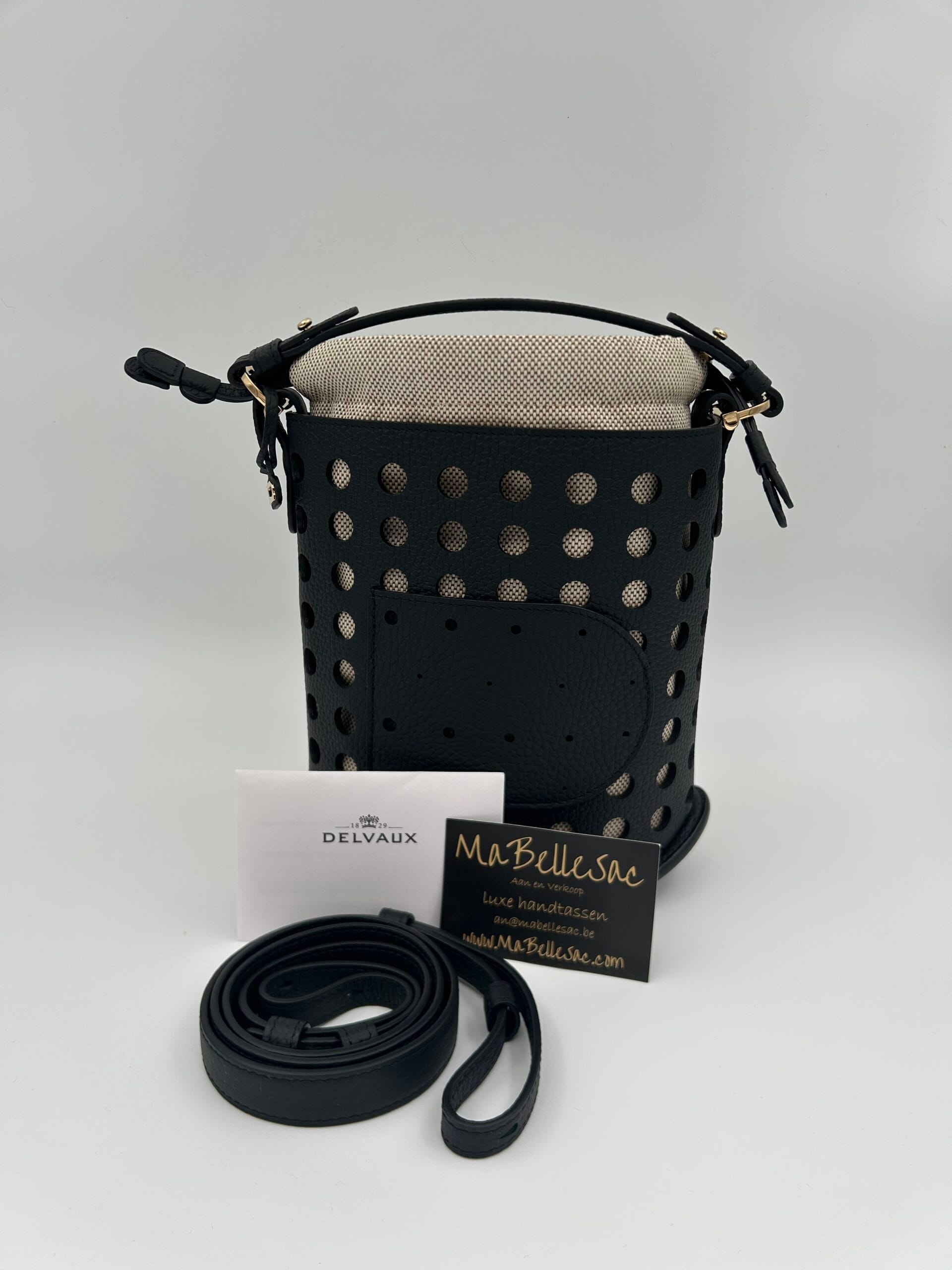 Delvaux Pin Mini Bucket Airess