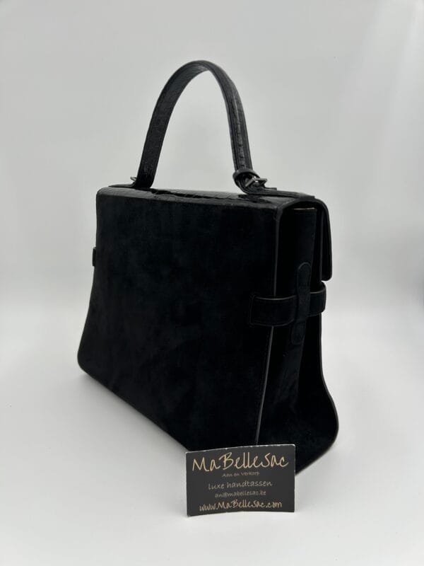 Delvaux Tempête GM Alligator/Suede - Image 6