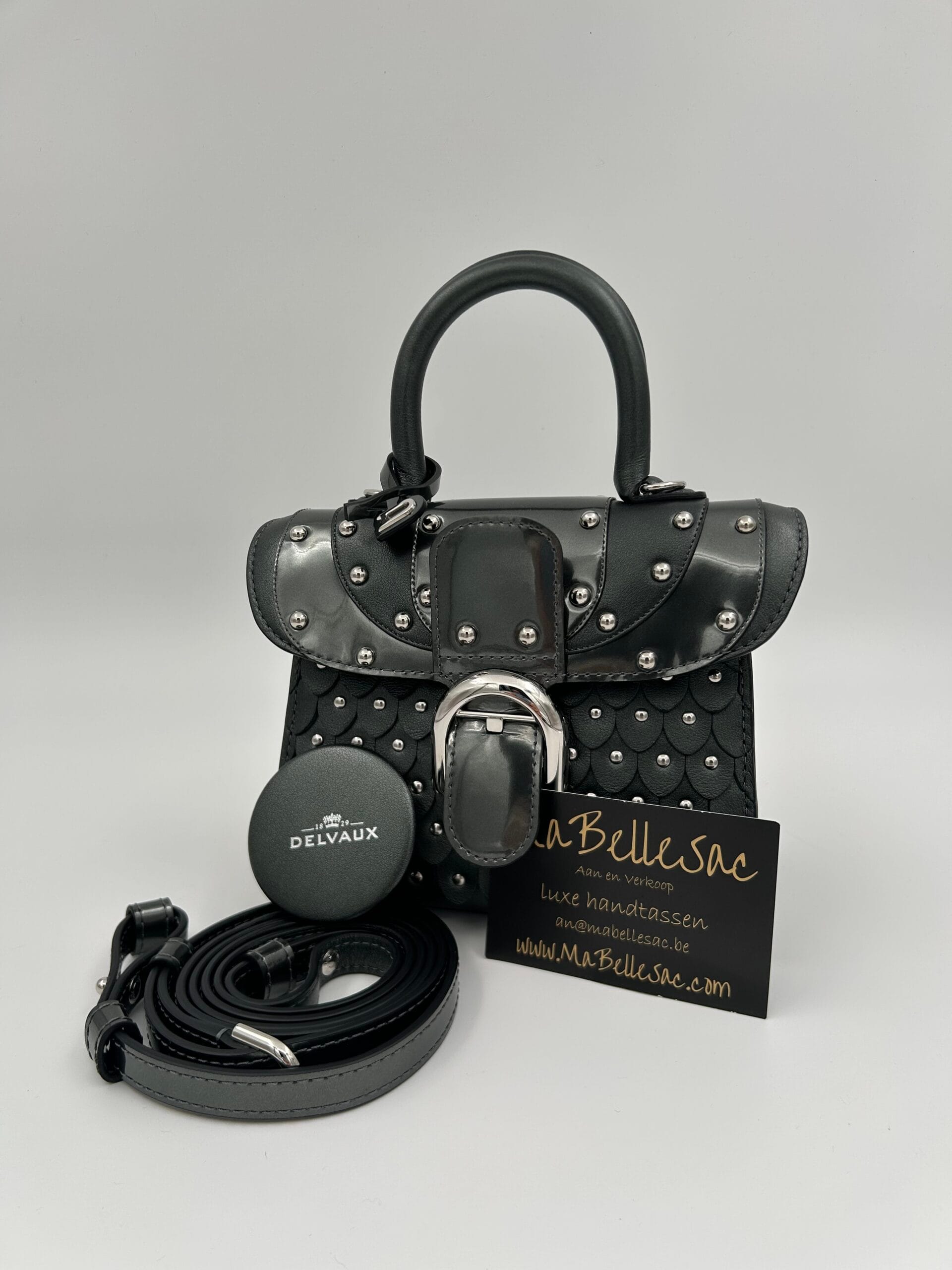 Delvaux Brillant Iron Shield - Couture Exclusive Collectie