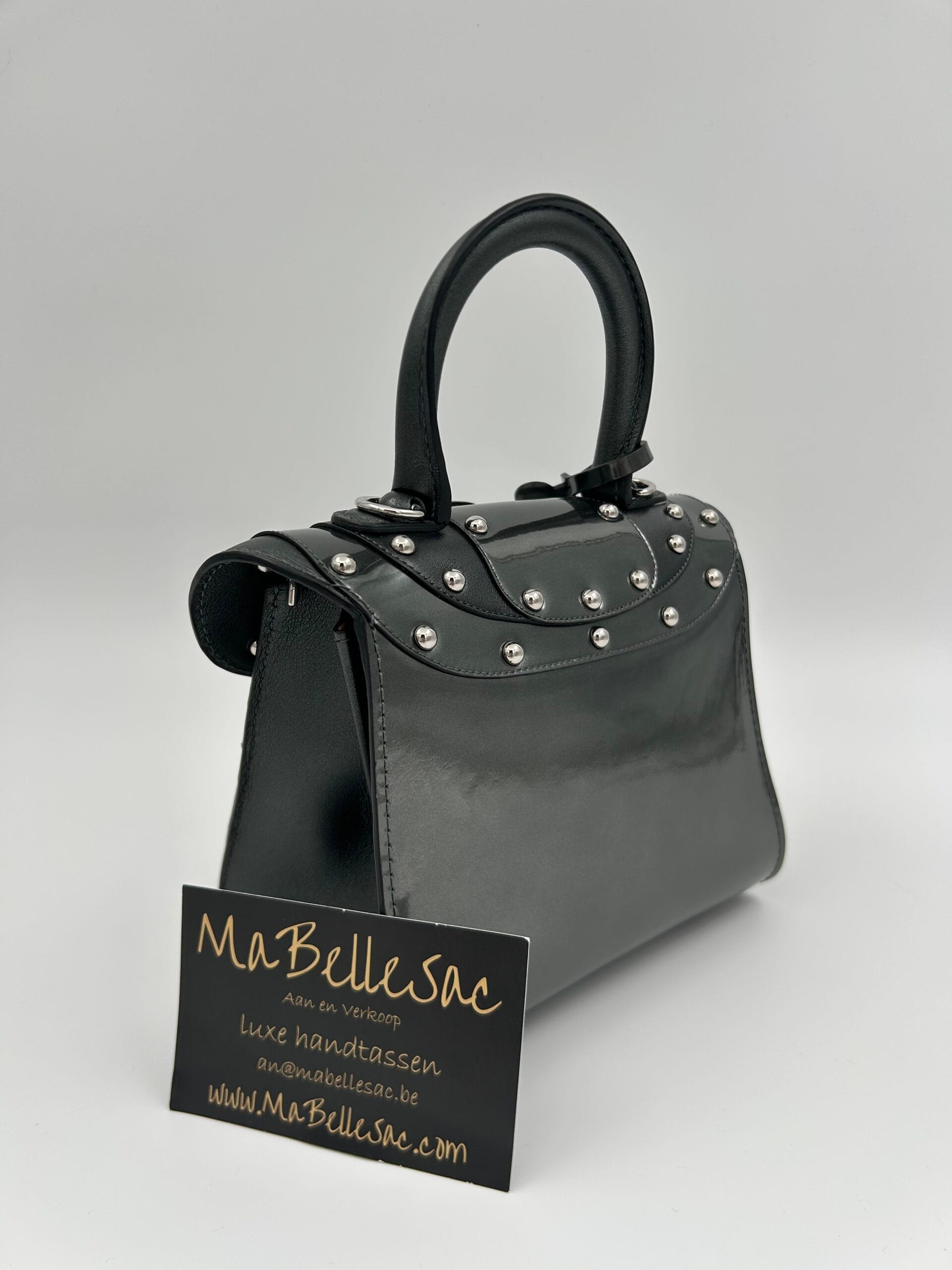 Delvaux Brillant Iron Shield - Couture Exclusive Collectie - Afbeelding 4