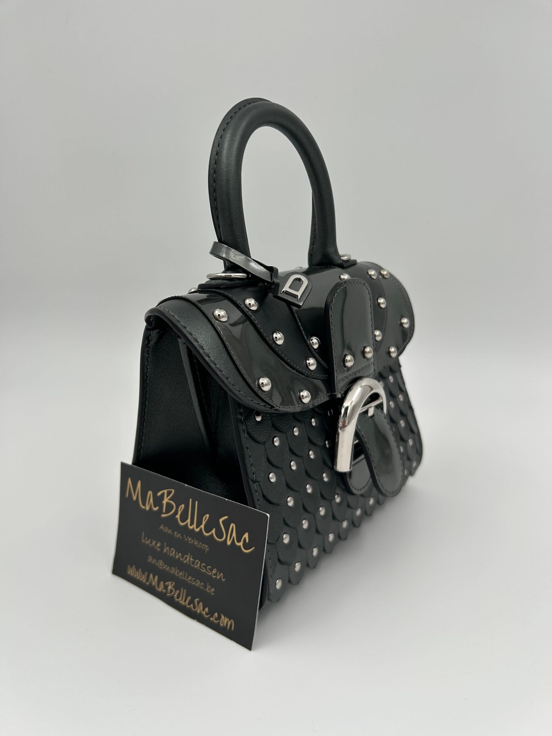 Delvaux Brillant Iron Shield - Couture Exclusive Collectie - Afbeelding 6