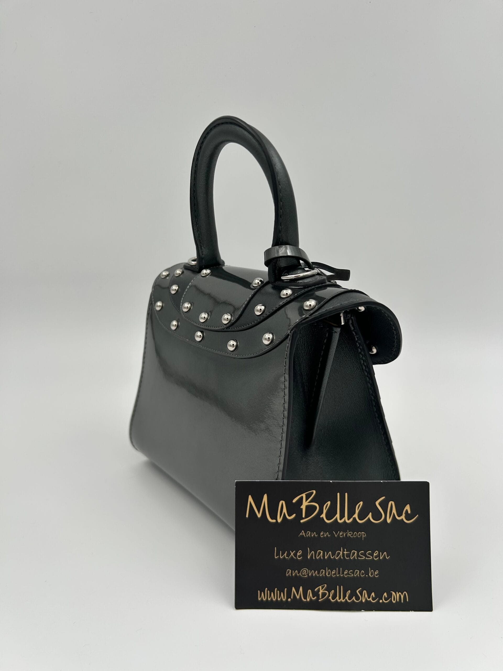 Delvaux Brillant Iron Shield - Couture Exclusive Collectie - Afbeelding 7