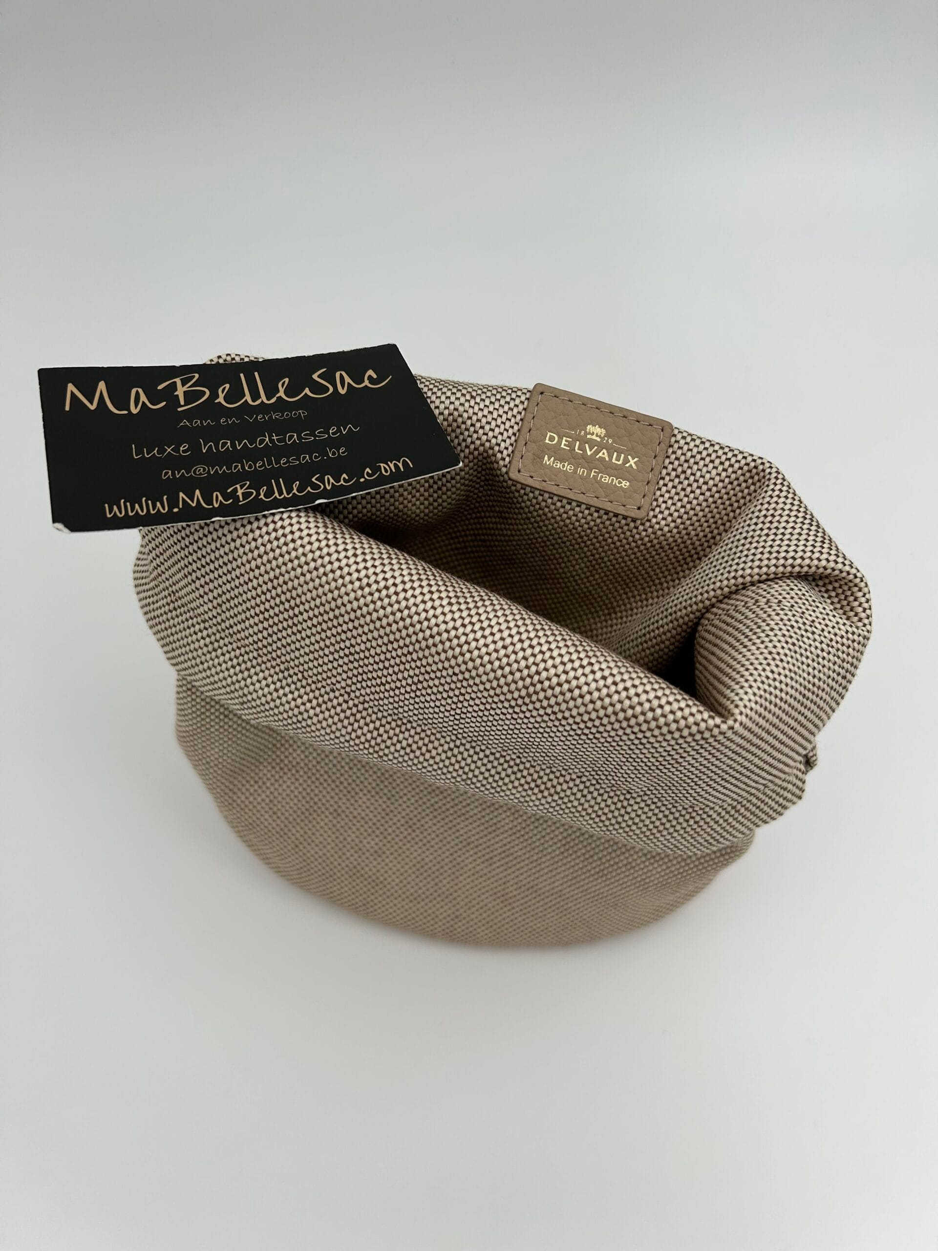 Delvaux Pin Mini Bucket Airess sirocco - Afbeelding 11