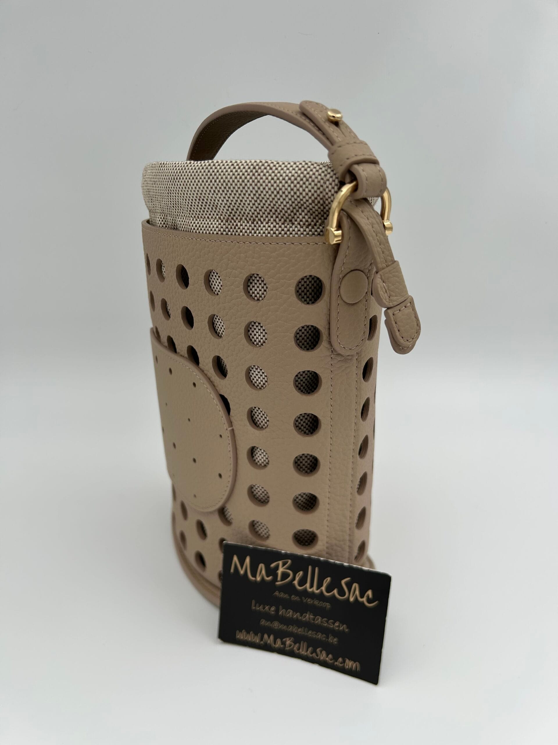 Delvaux Pin Mini Bucket Airess sirocco - Afbeelding 7