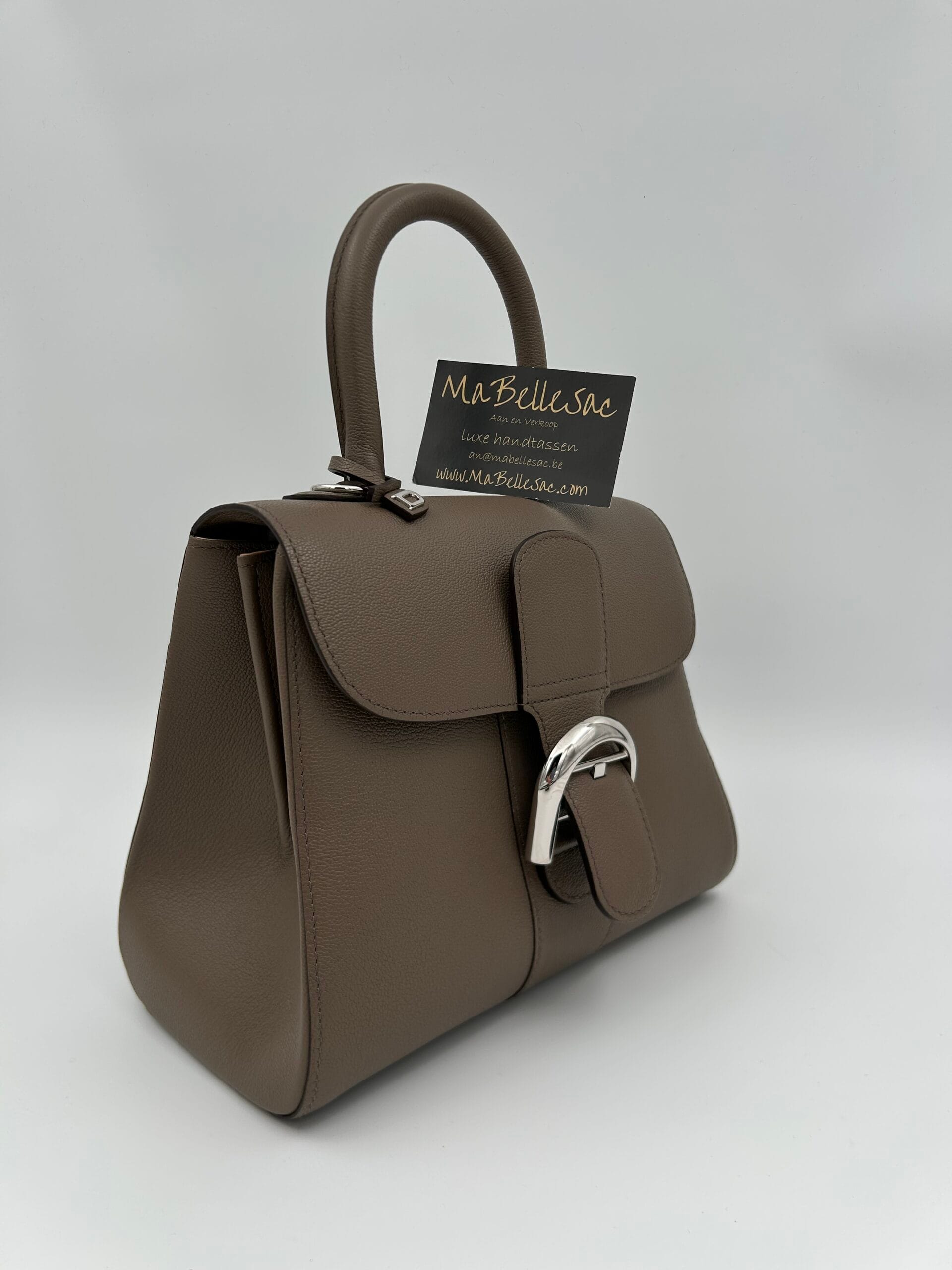 Delvaux Brillant PM Taupe - Image 4