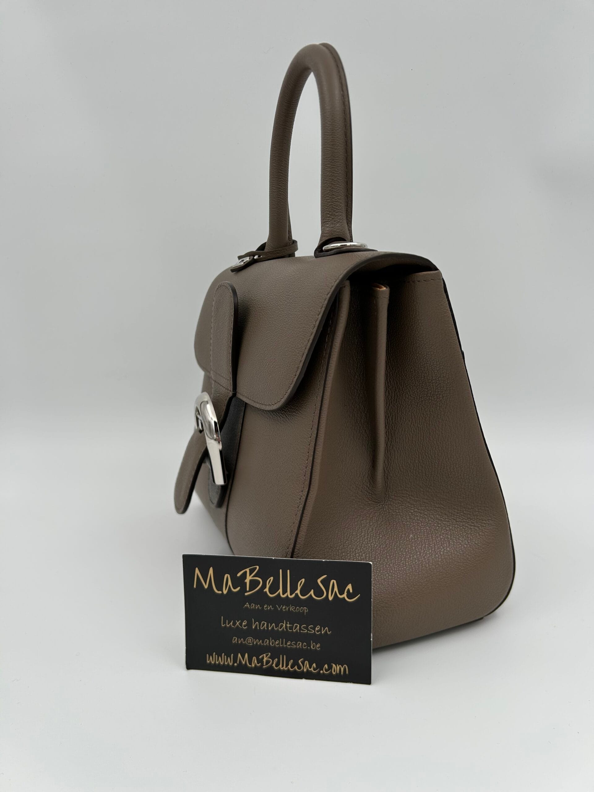 Delvaux Brillant PM Taupe - Image 7