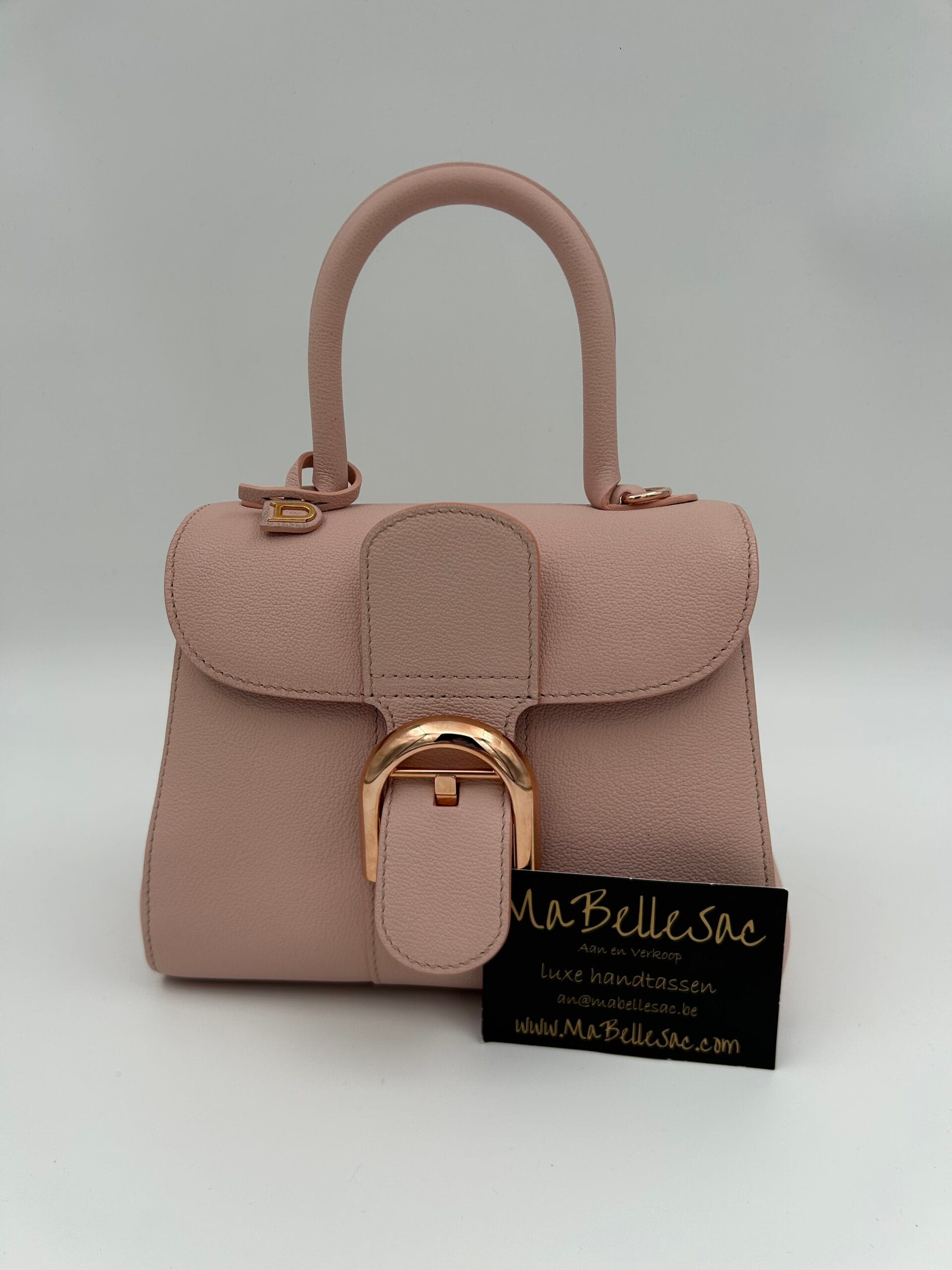 Delvaux Brillant Mini Nude - Image 3