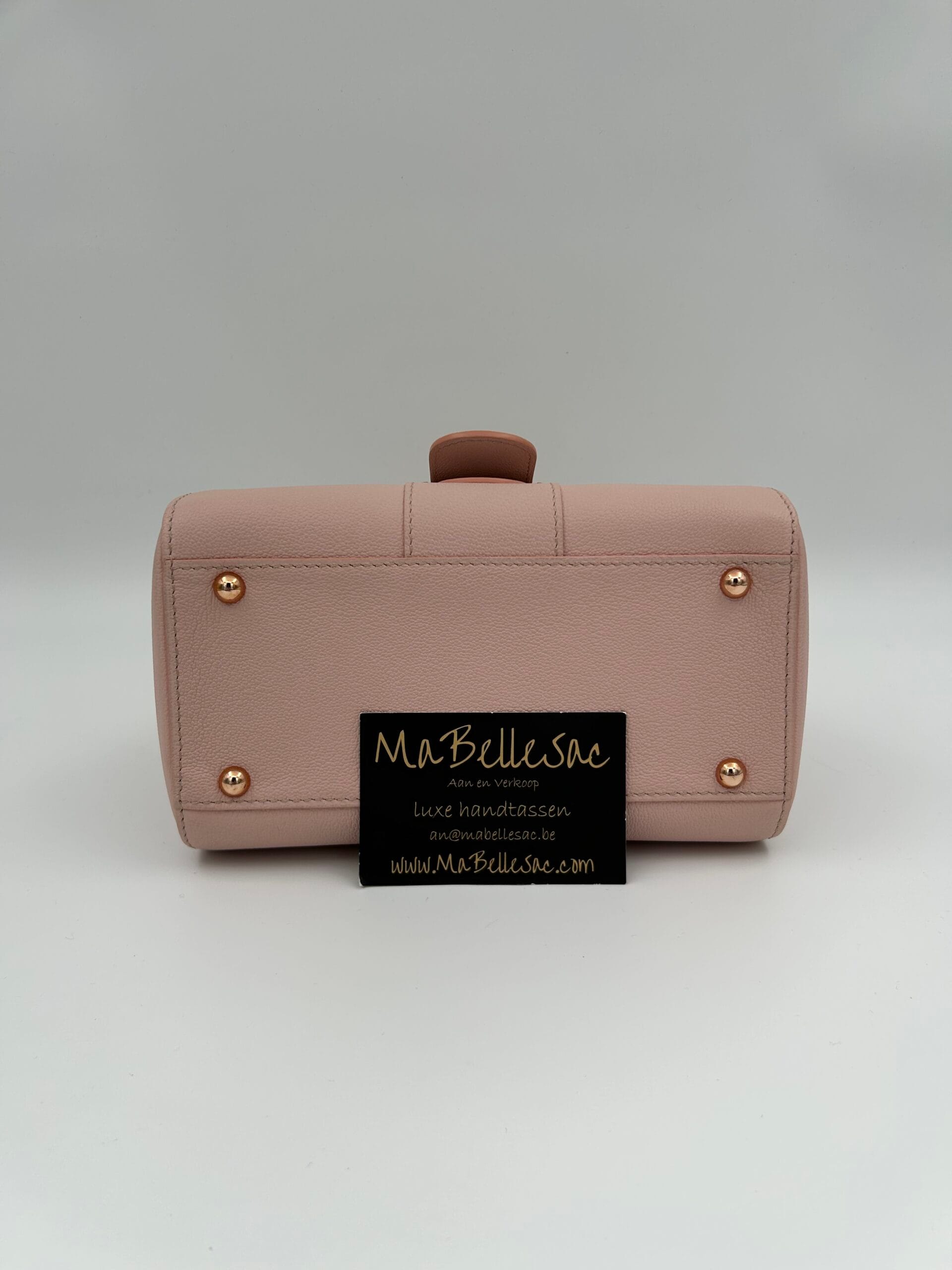 Delvaux Brillant Mini Nude - Image 8