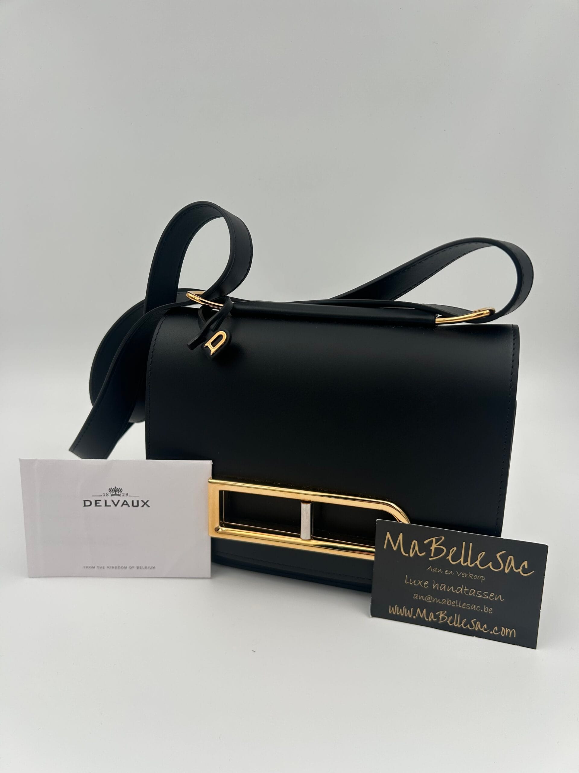 Delvaux Lingot zwart