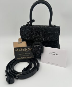 Delvaux Brillant Mini Crystal Black edition