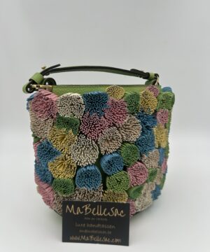 Delvaux Le Pin mini Bucket bag Pompon