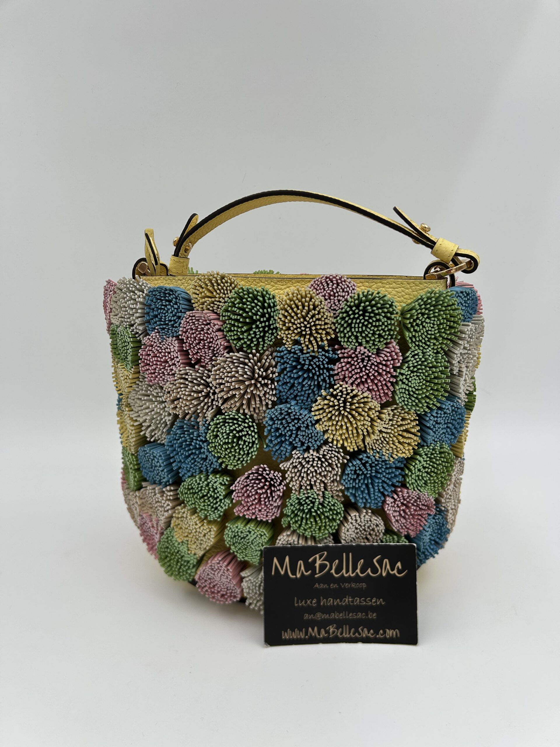 Delvaux Le Pin mini Bucket bag Pompon - Afbeelding 4