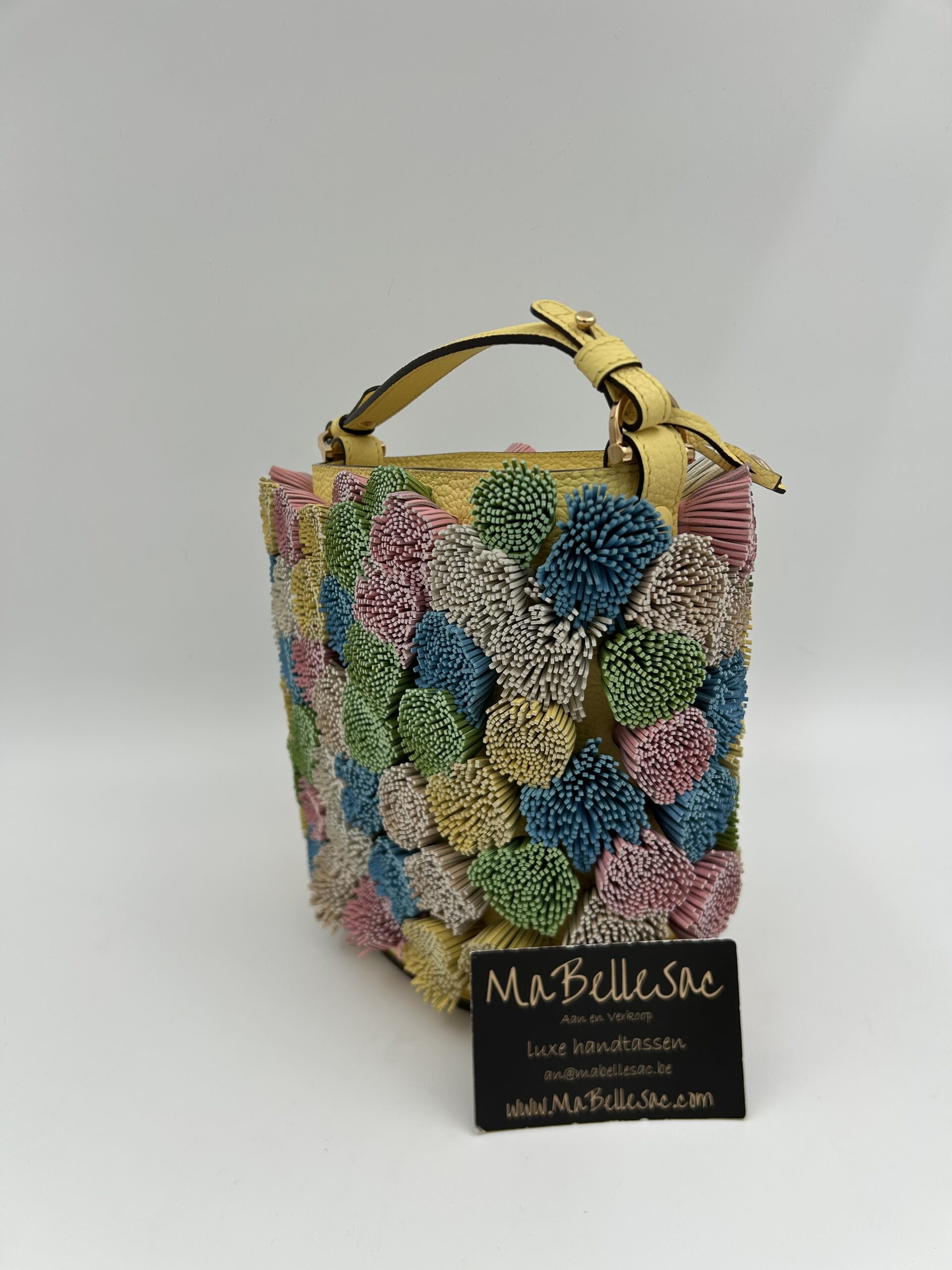 Delvaux Le Pin mini Bucket bag Pompon - Afbeelding 6