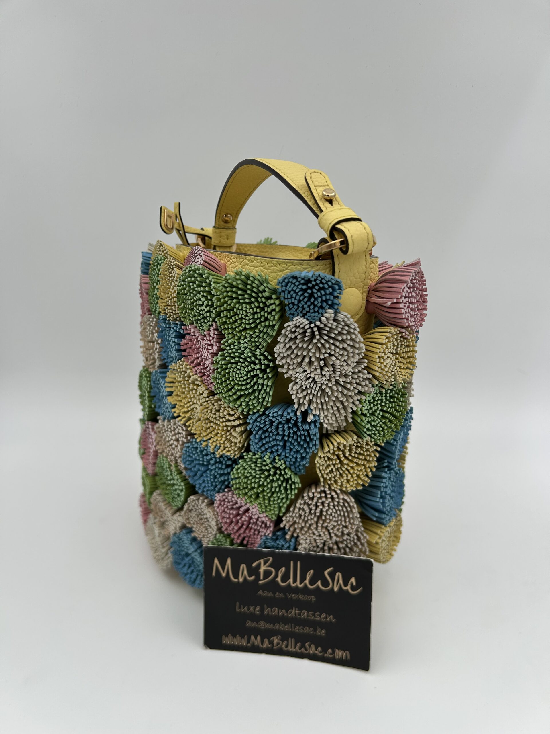 Delvaux Le Pin mini Bucket bag Pompon - Afbeelding 7